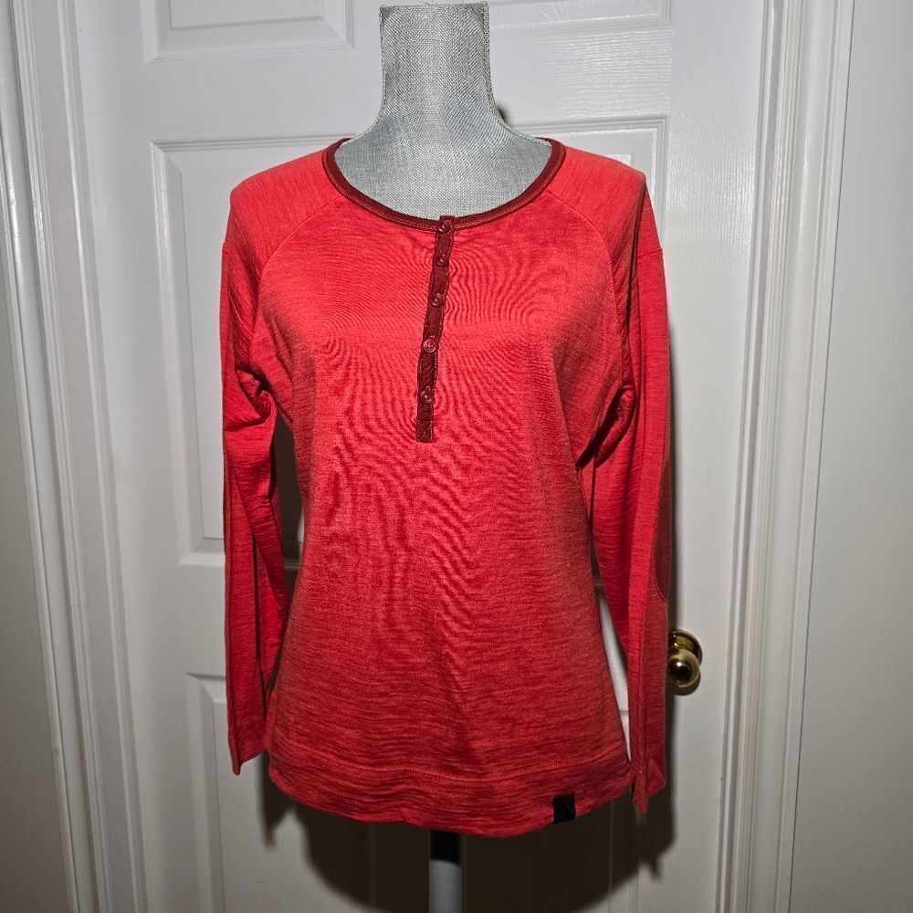 L.L.BEAN merino wool henley
